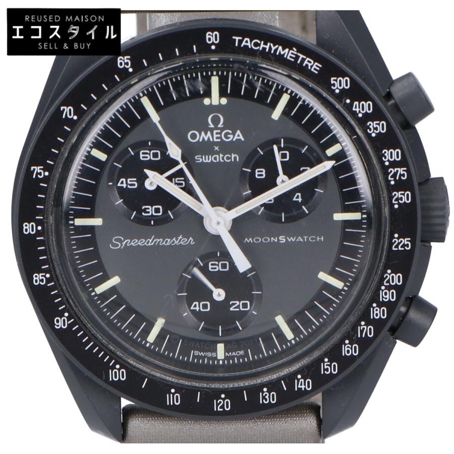 OMEGA オメガ xSwatch S033A100 ムーンスウォッチ マーキュリー  