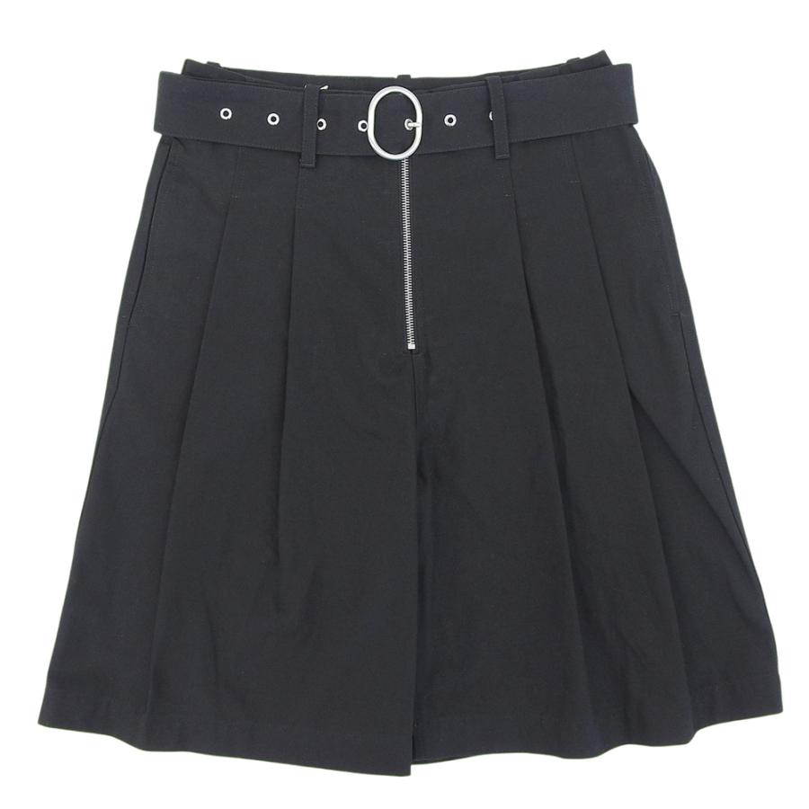 未使用 JIL SANDER+ ジルサンダープラス ベルト ショーツ ボトムス メンズ コットン ブラック 44 J47KA0208の画像
