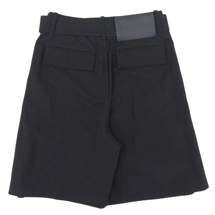 未使用 JIL SANDER+ ジルサンダープラス ベルト ショーツ ボトムス メンズ コットン ブラック 44 J47KA0208の画像