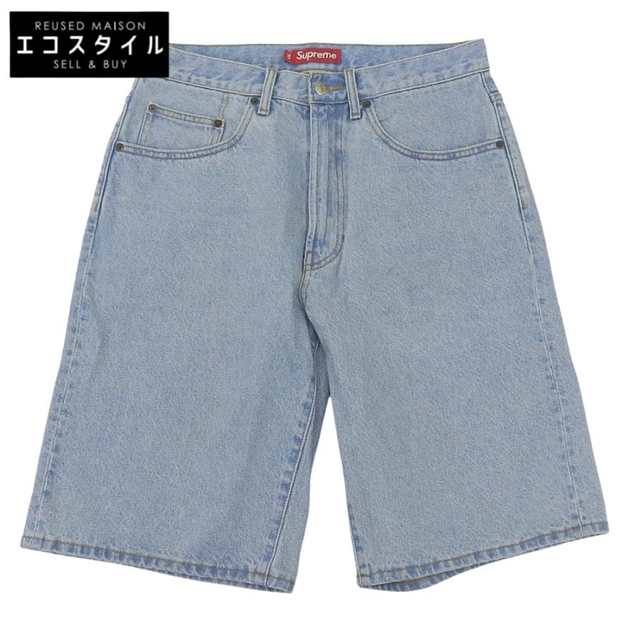 Supreme バギーショーツ 美品 Supreme（シュプリーム） 美品 バギーデニム ワイドショーツ ボトムス