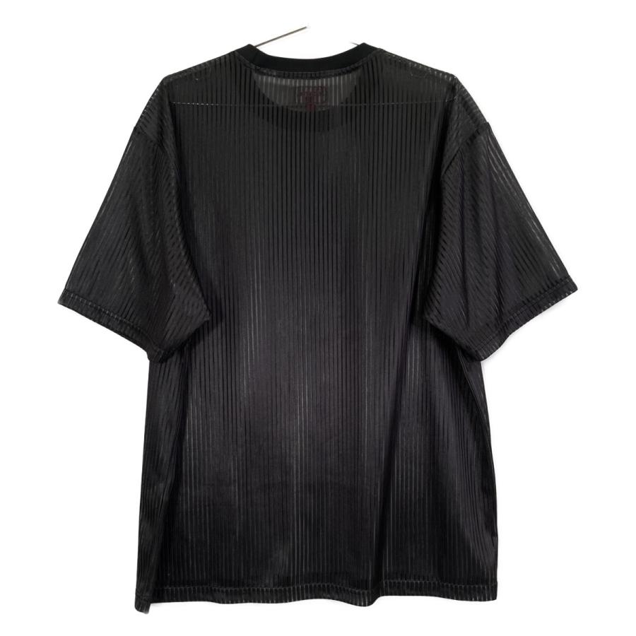 Supreme シュプリーム 23SS ブラック Gradient Mesh Stripe Jersey Tee  