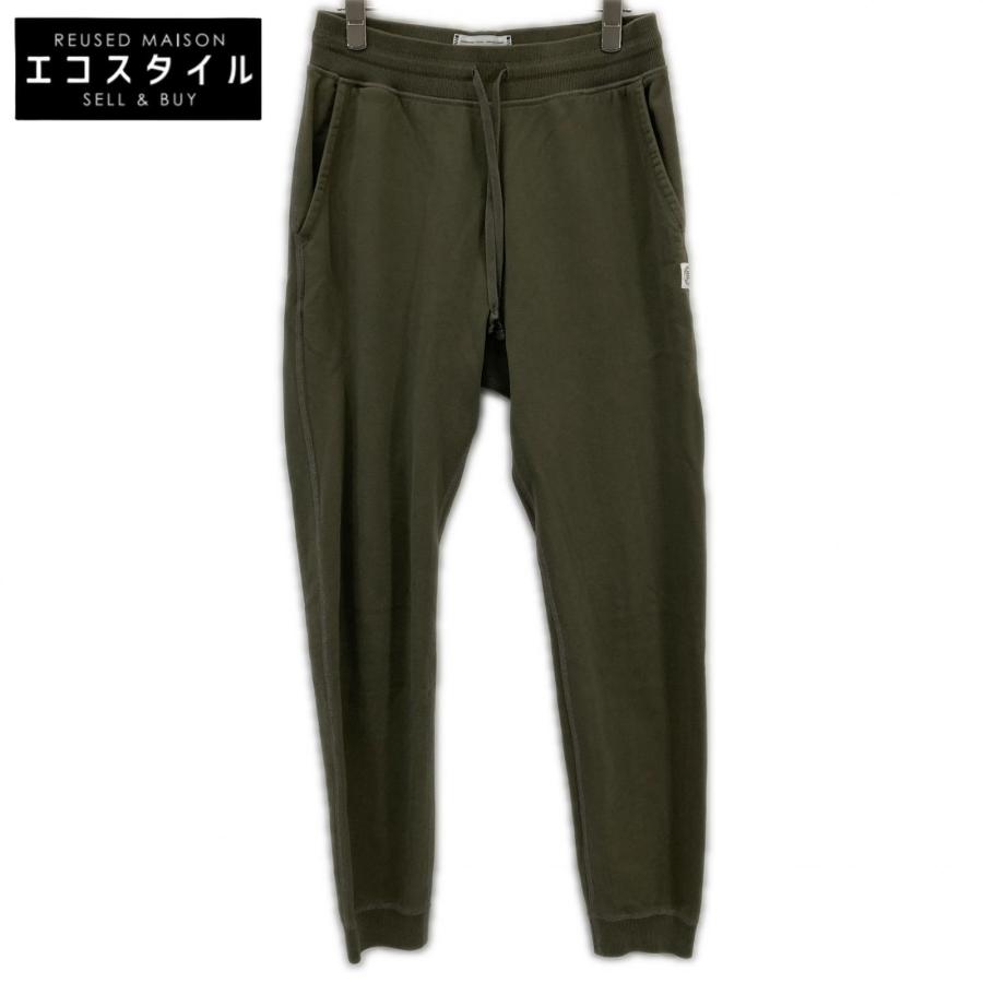 REIGNING CHAMP レイニングチャンプ カーキ スウェット パンツ S REIGNING CHAMP レイニングチャンプ カーキ スウェット パンツ S
