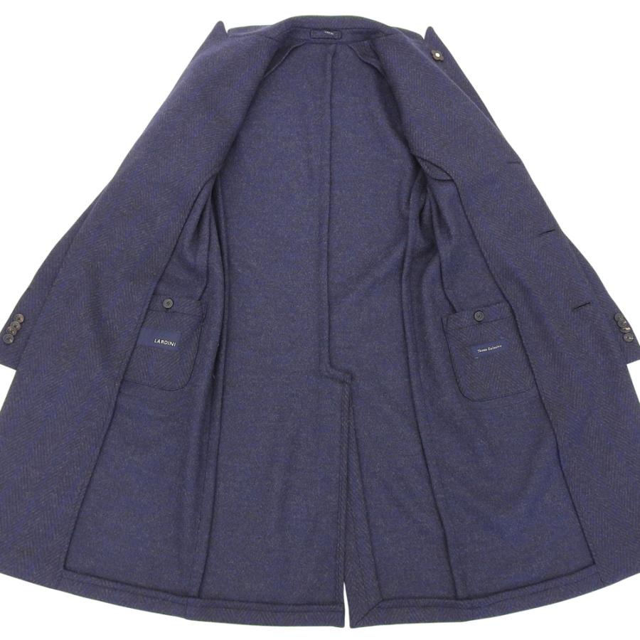 LARDINI（ラルディーニ） 美品 ウール ヘリンボーン ピークドラペル 