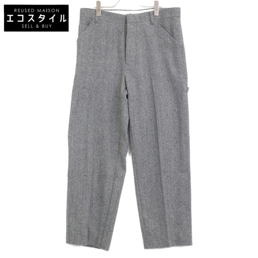 R by 45rpm ウール グレー ラップスタイル ベスト ヘリンボーン SHIPS別注】CARUSO: ヘリンボーン ツイード ラペルドベスト｜ SHIPS