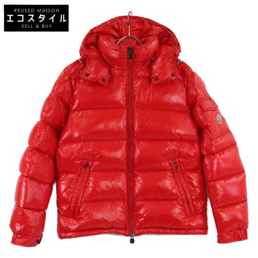 MONCLER（モンクレール） MAYA フーデッド ダウン ジャケット 2 レッド