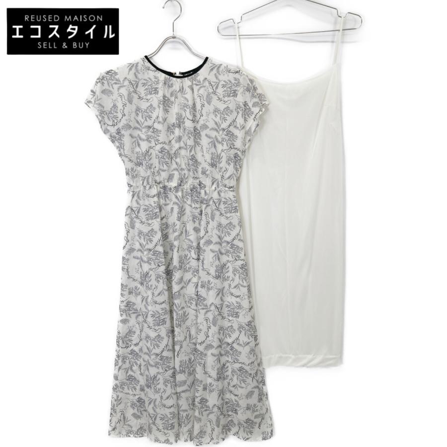 ANAYI（アナイ） 25年製 ホワイト リーフカリグラフィープリント