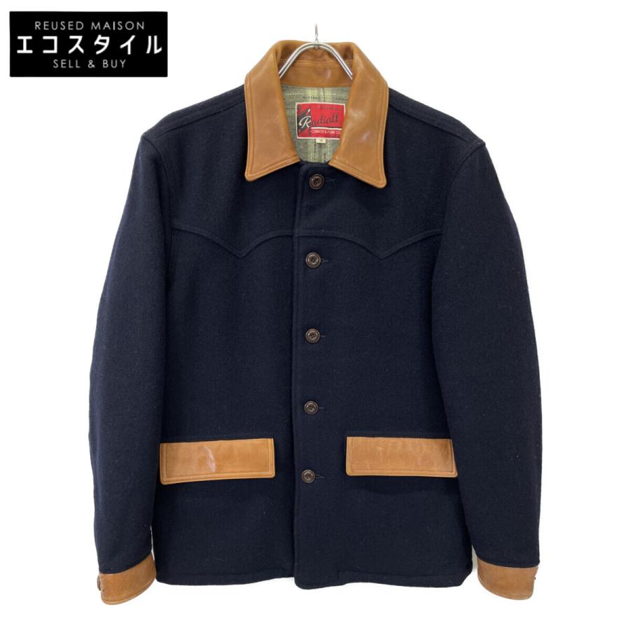 ラディアル コート RADIALL ラディアル ブラウン×ネイビー DIRTY ENTS