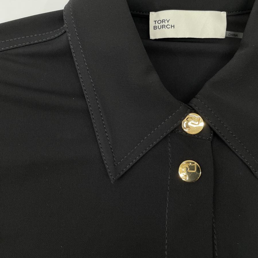 TORY BURCH（トリーバーチ） 153883 23年 ブラック 金ボタン