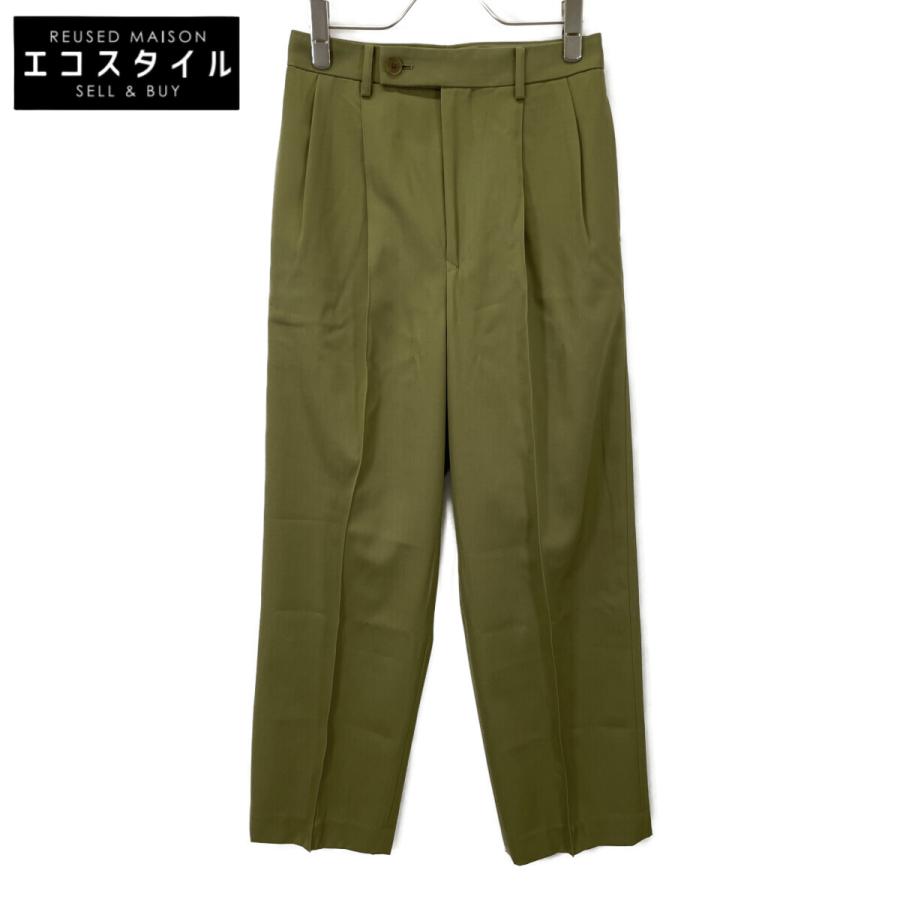 M*P様 AURALEE カーゴパンツ オリーブ サイズ0 新品/24年製 AURALEE オーラリー A24SP05MG LIGHT WOOL MAX GABARDINE