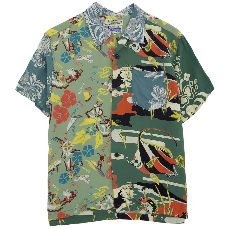 SUN SURF 美品 サンサーフ ビームスボーイ別注 クレイジー ハワイアン
