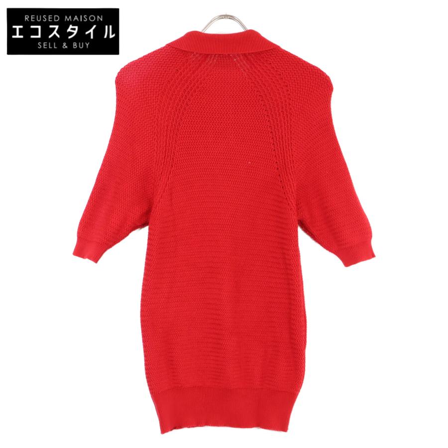 CHANEL（シャネル） スコットランド製 コットンニットポロ トップス 0