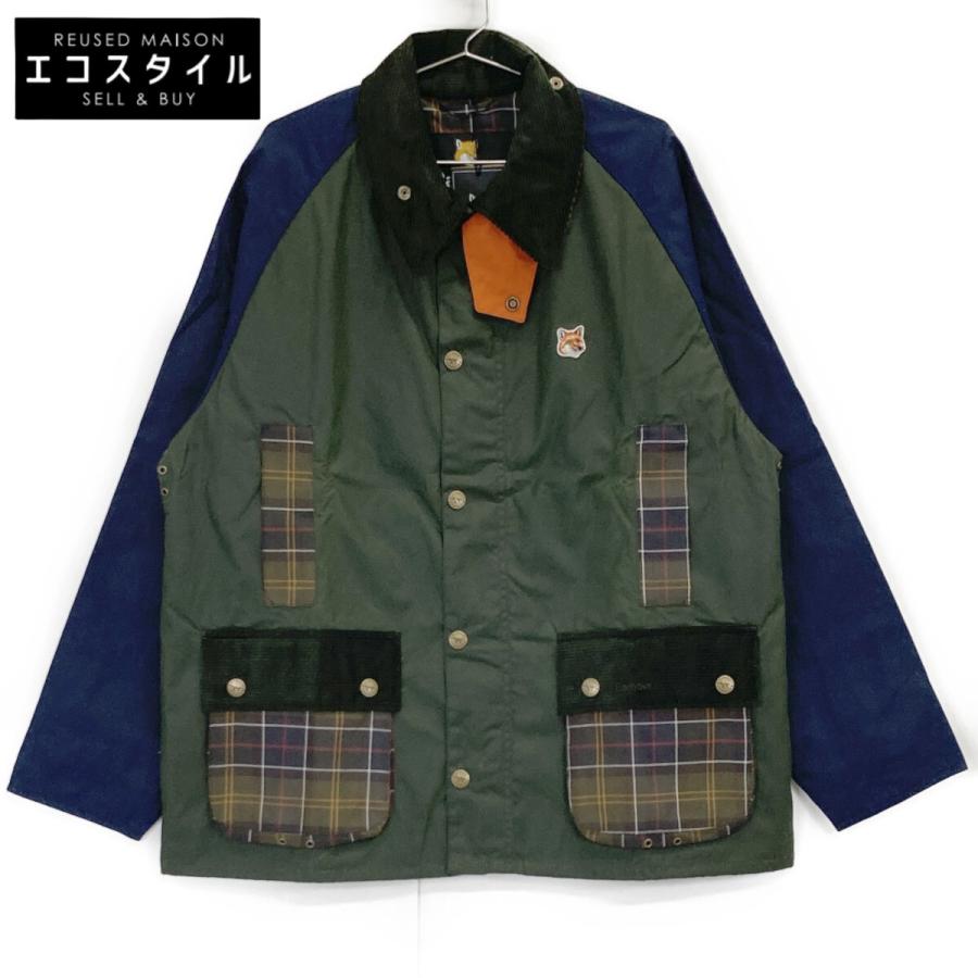 新品 Barbour バブアー x Maison Kitsune メゾンキツネ MWX2238