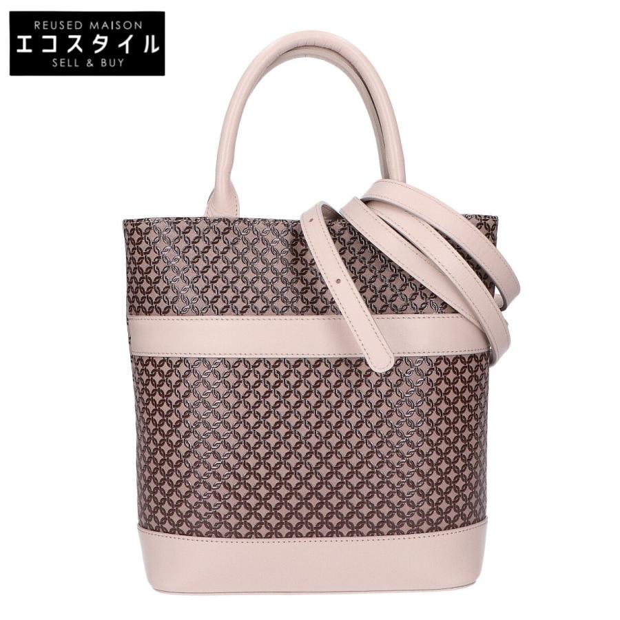 印傳屋　 ハンドバッグ 印傳屋（INDEN-YA） 美品 6376 76 輪繋ぎ 手提げバッグ ハンドバッグ