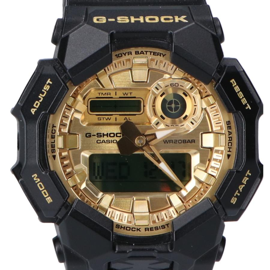 美品】G-SHOCK セール CASIO デジタル 腕時計 ブラックゴールド 実働品