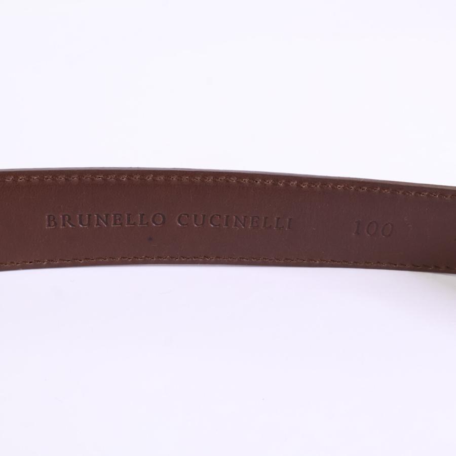 BRUNELLO CUCINELLI ブルネロクチネリ 925 オーバルバックル レザー