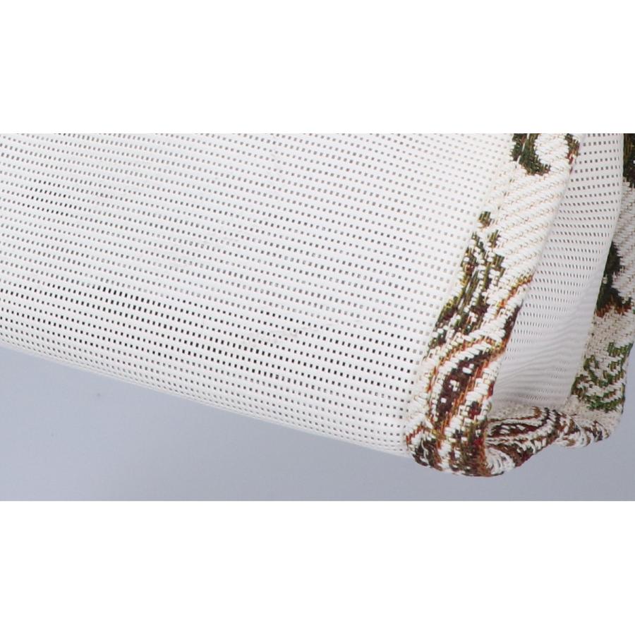 A VACATION アヴァケーション MESH PAISLEY メッシュ ペイズリー トートバッグ ホワイト/ブラック レディースの画像