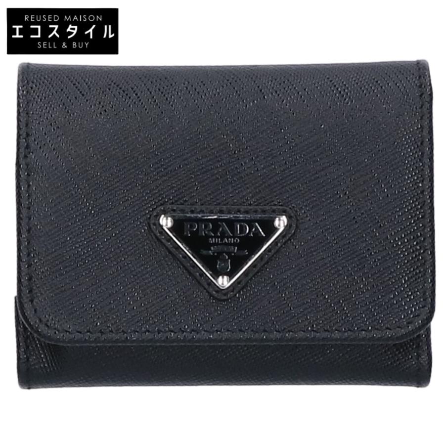 PRADA（プラダ） 美品 1MH044 SAFFIANO TRIANGOLO サフィアーノ