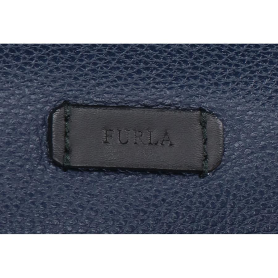 FURLA フルラ ユリッセ リバーシブル トートバッグ ネイビー_11