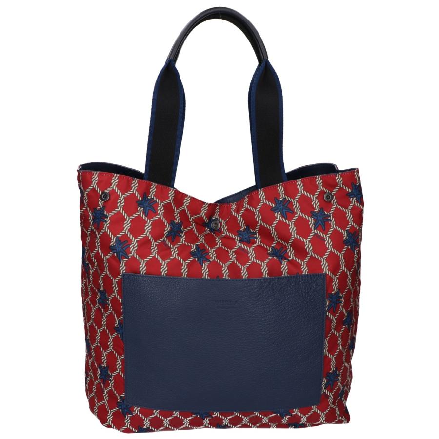 FURLA フルラ ユリッセ リバーシブル トートバッグ ネイビー_6