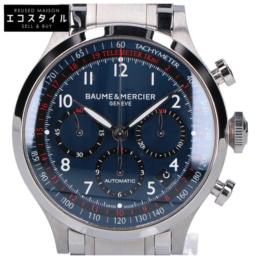 美品 Baume＆Mercier ボーム＆メルシエ M0A10066 ケープランド クロノ