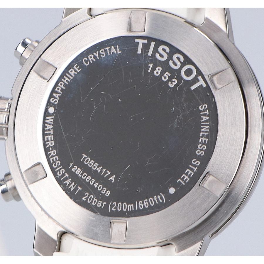 TISSOT（ティソ） T0554171701700 PRC200 Tスポーツ 白文字盤 クロノ