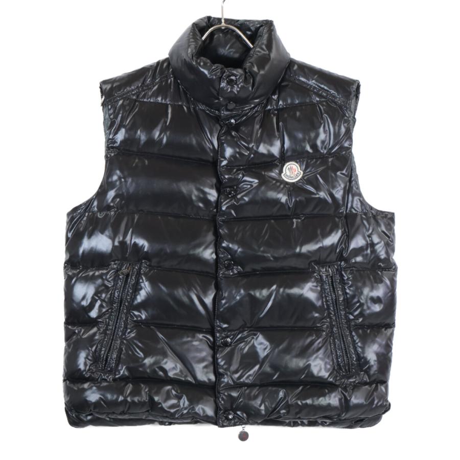 【美品】MONCLER ブラック ダウンベスト　サイズ3 MONCLER（モンクレール） TIB GILET ダウンベスト ジャケット 3