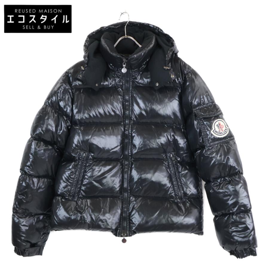 【極美品】モンクレール サイズ3 ダウンジャケット 黒×カーキ 国内正規 MONCLER（モンクレール） 44342 ヒマラヤ ダウンジャケット 3 ブラック