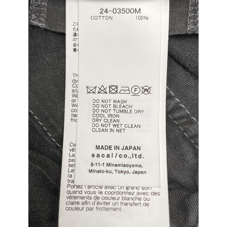 sacai（サカイ） 24-03500M グレー Garment Dye Rip Stop Pants カーキ