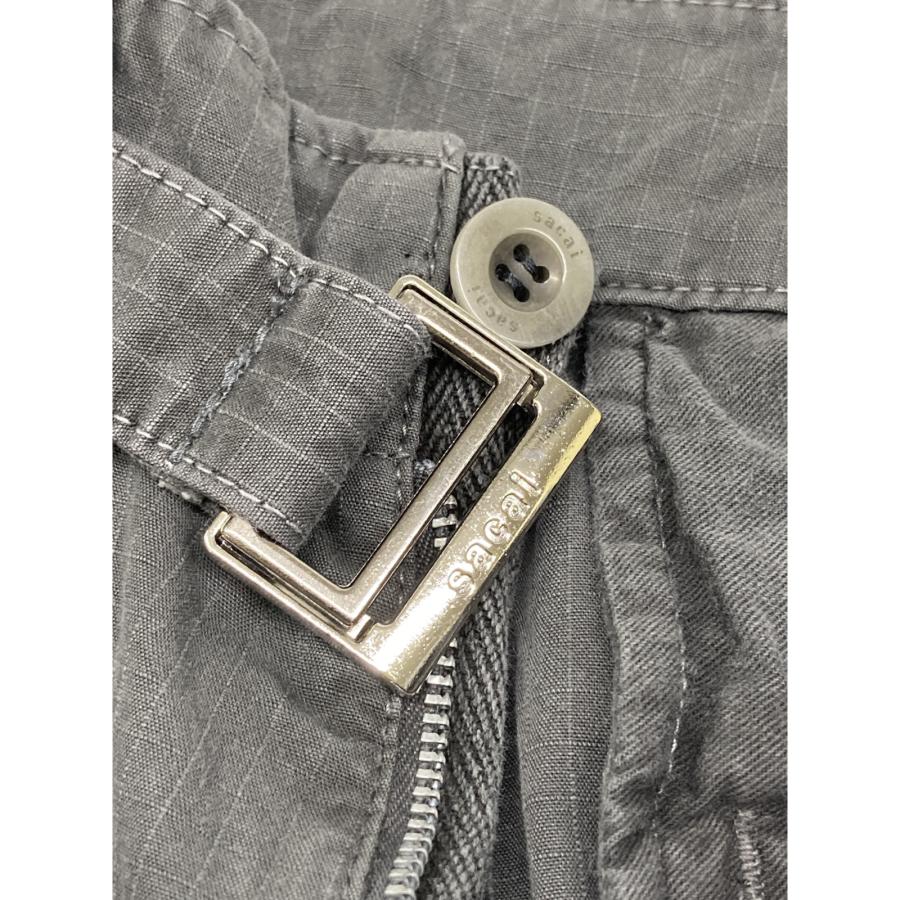 sacai（サカイ） 24-03500M グレー Garment Dye Rip Stop Pants カーキ