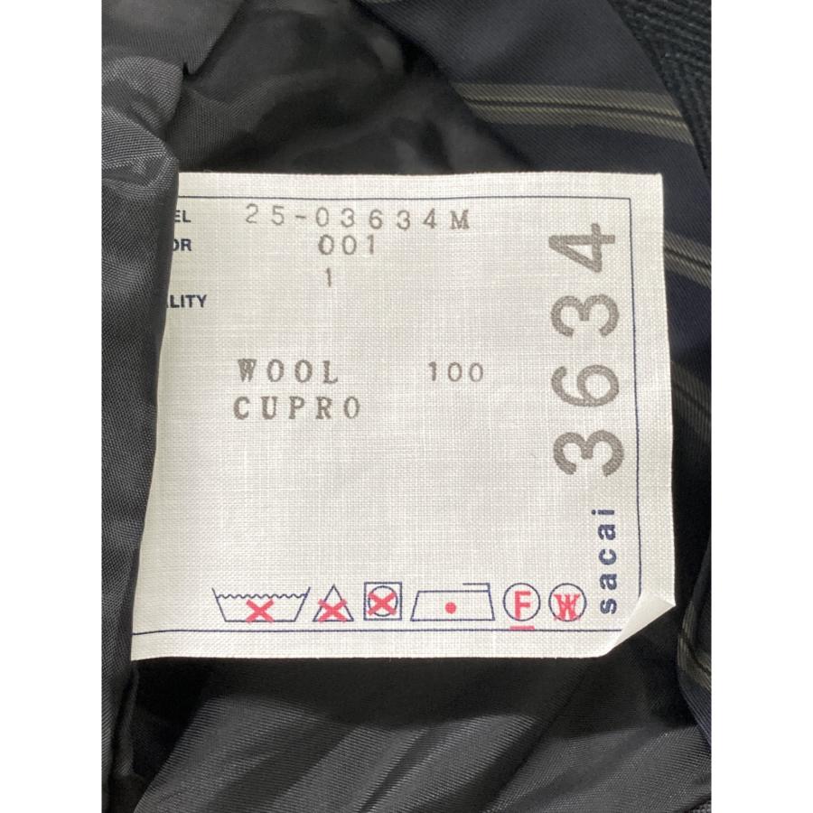 sacai（サカイ） 25-03634M ストライプ Doeskin Pants グレー 1