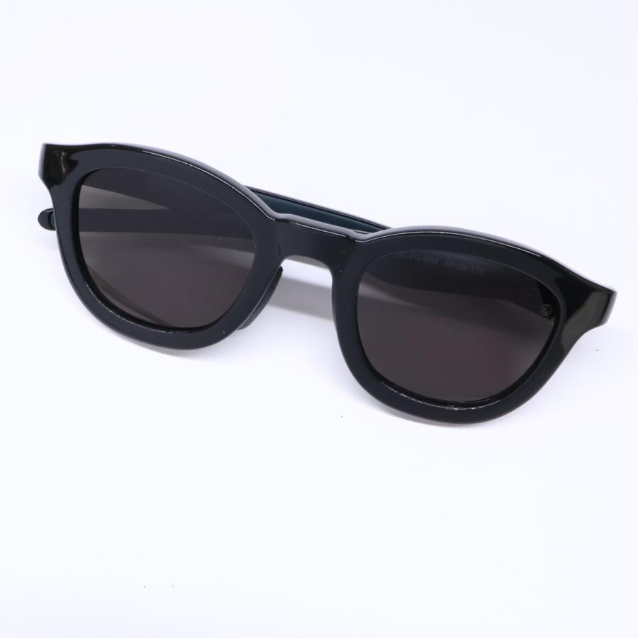 未使用品！Eyevolアイヴォル RYS Ⅱ ブラック Eyevol アイヴォル RYS BK-FG-IBM ウェリントンシェイプ サングラス 48