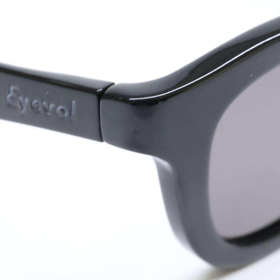 Eyevol アイヴォル RYS BK-FG-IBM ウェリントンシェイプ サングラス 48
