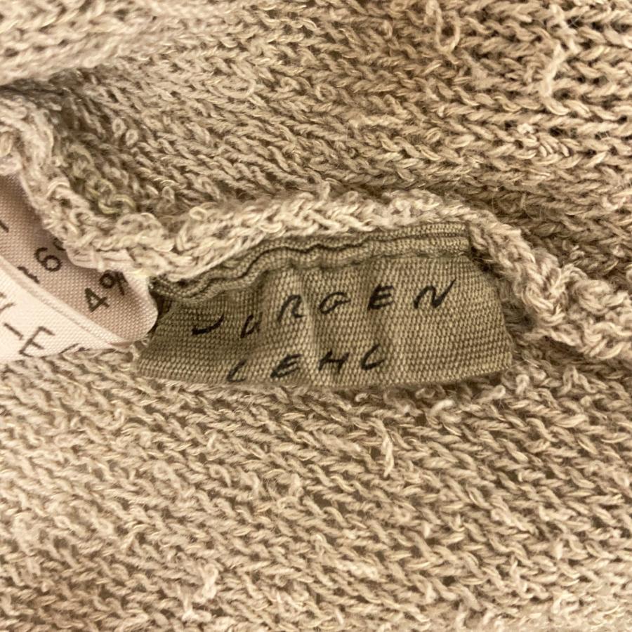 JURGEN LEHL ヨーガンレール ベージュ系 ウール×レーヨン モックネック