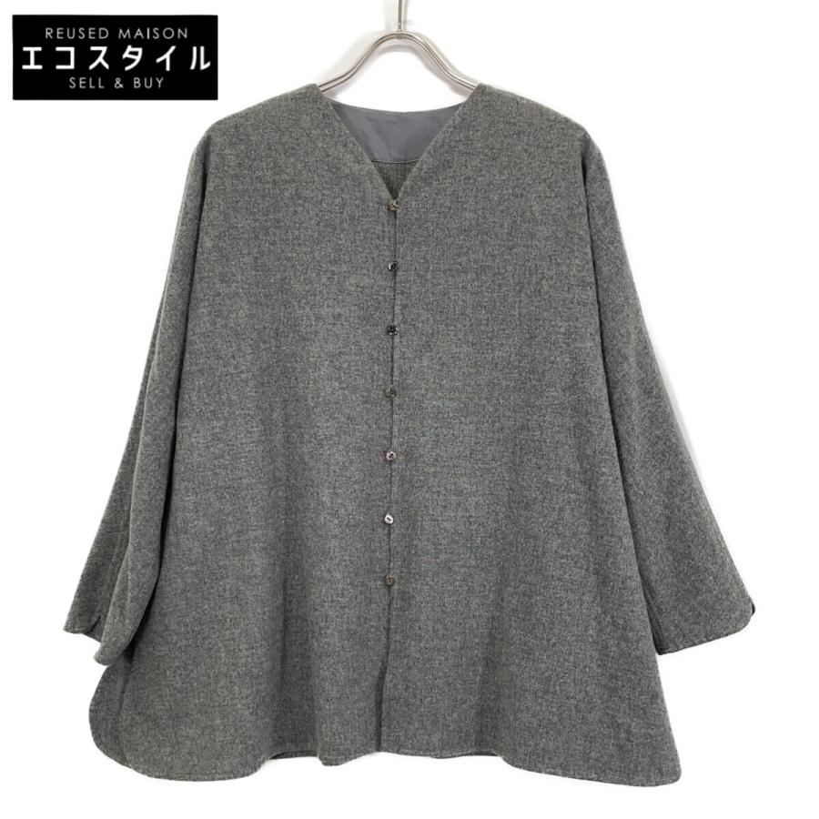 JURGEN LEHL ヨーガンレール グレー カシミヤ×ウール ジャケット