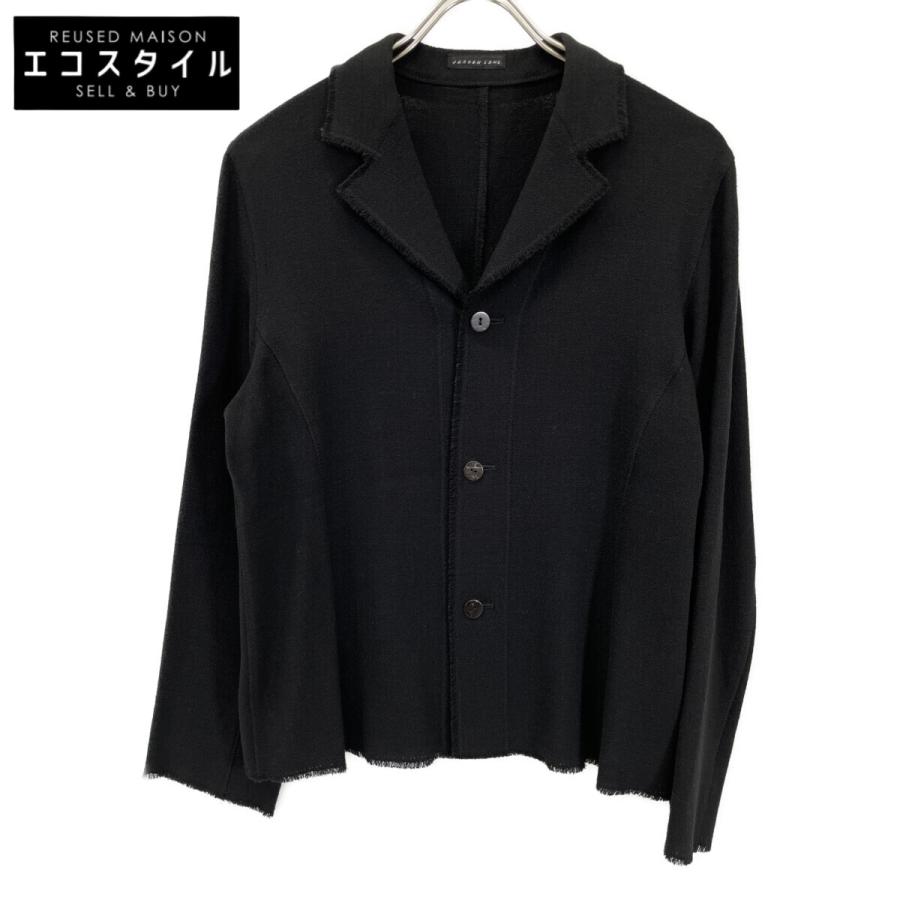 【専用です】ヨーガンレール　ジャケット　ブラック JURGEN LEHL ヨーガンレール ブラック リネン×ウール テーラード