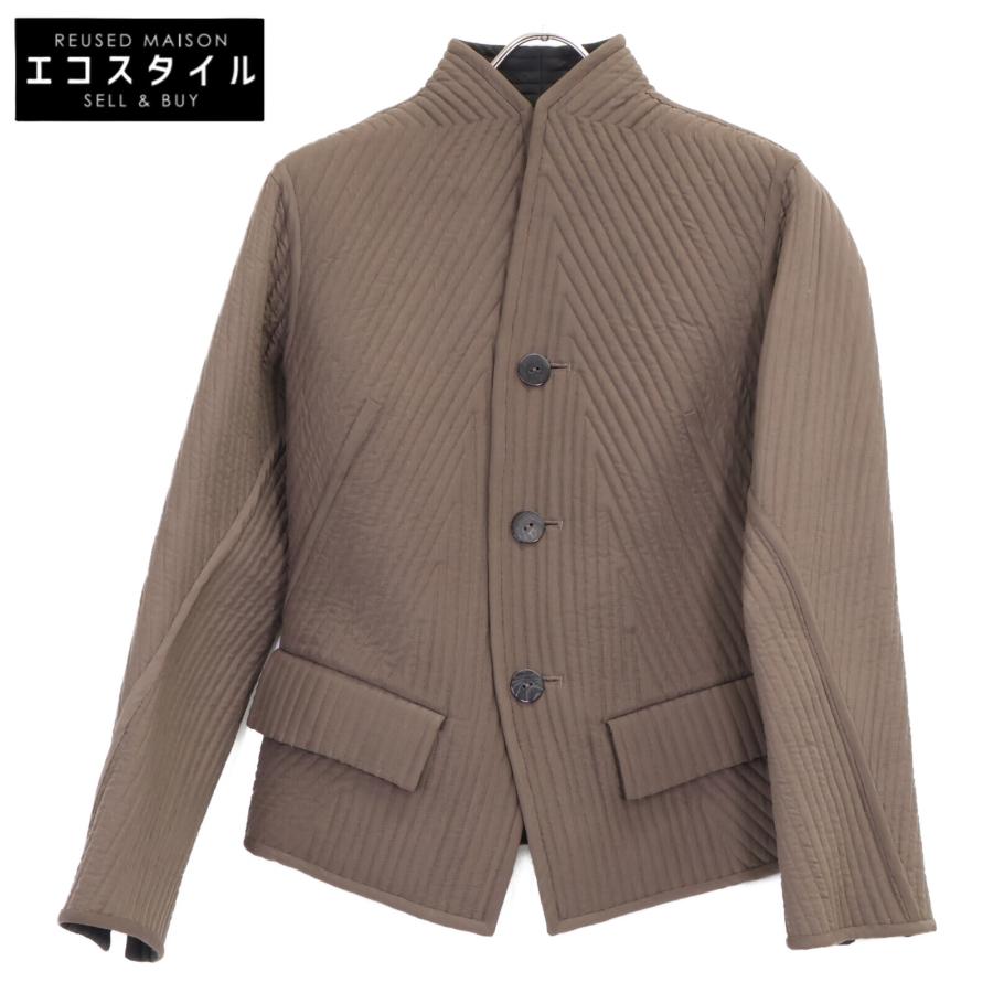 JURGEN LEHL ヨーガンレール ブラウン コットン キルティング