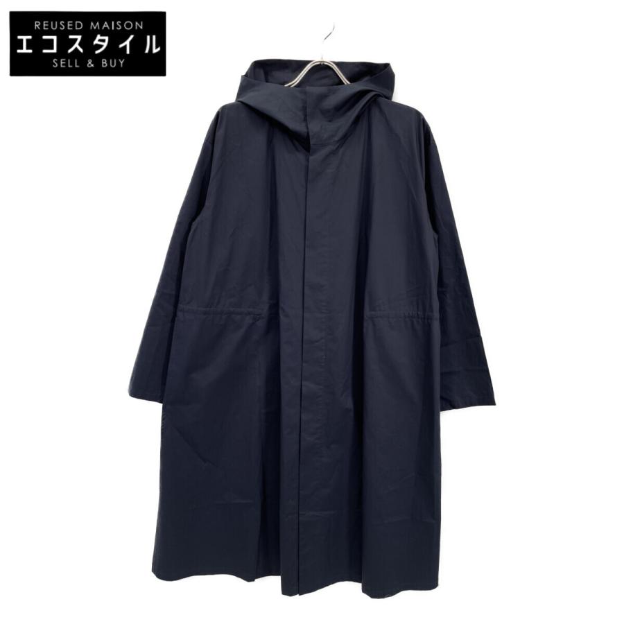 JURGEN LEHL ヨーガンレール ネイビー コットン スプリングコート