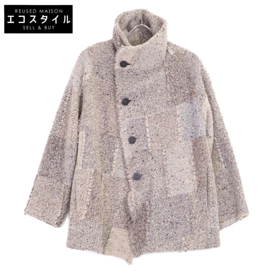 JURGEN LEHL ヨーガンレール グレー ウール ツイードジャケット