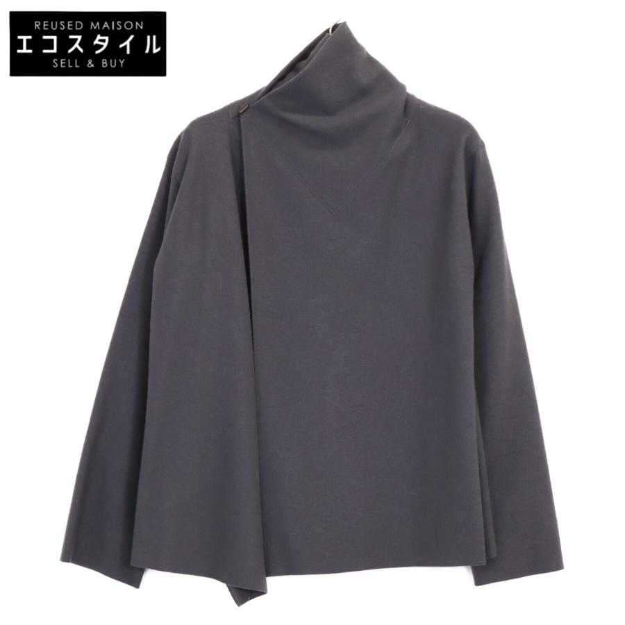 【美品】ヨーガンレール　ジャケット　グレー　変形 JURGEN LEHL ヨーガンレール グレー ウール 変形襟 ジャケット