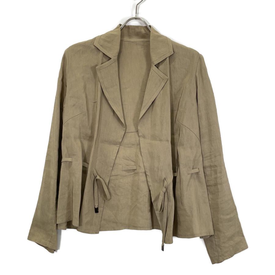 JURGEN LEHL ヨーガンレール ベージュ シルク×リネン ジャケット