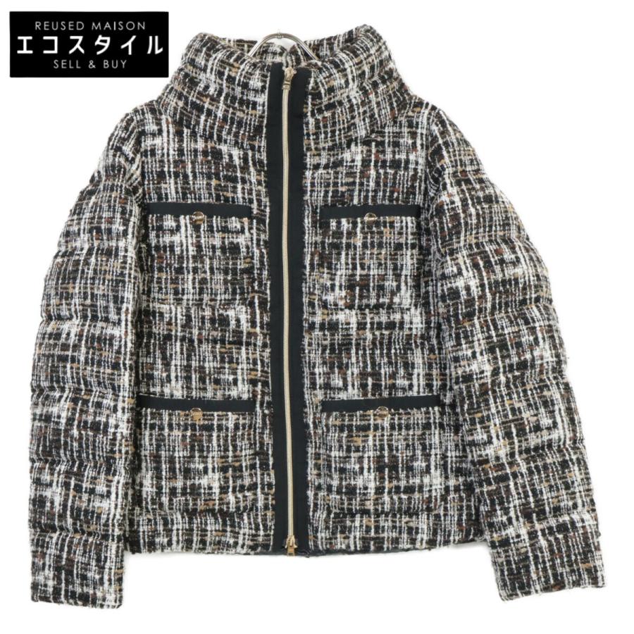 HERNO（ヘルノ） PI1321D ブラウン系 ツイードダウンジャケット