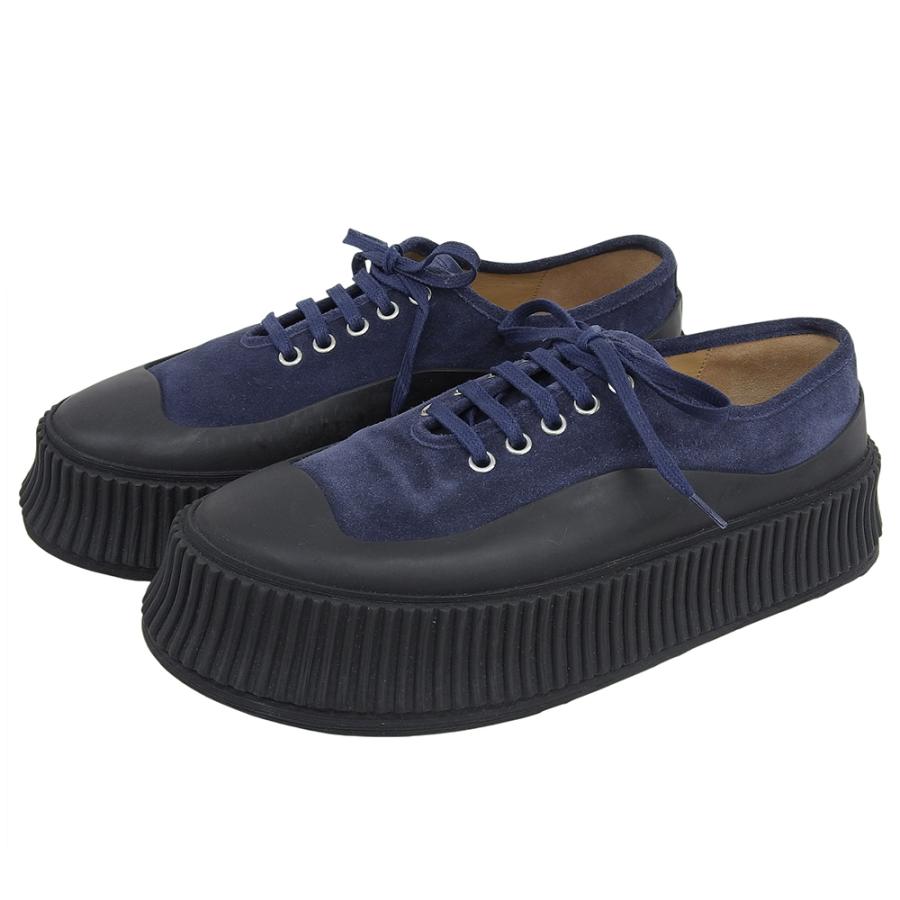 JIL SANDER（ジルサンダー） 美品 スエード プラットフォーム