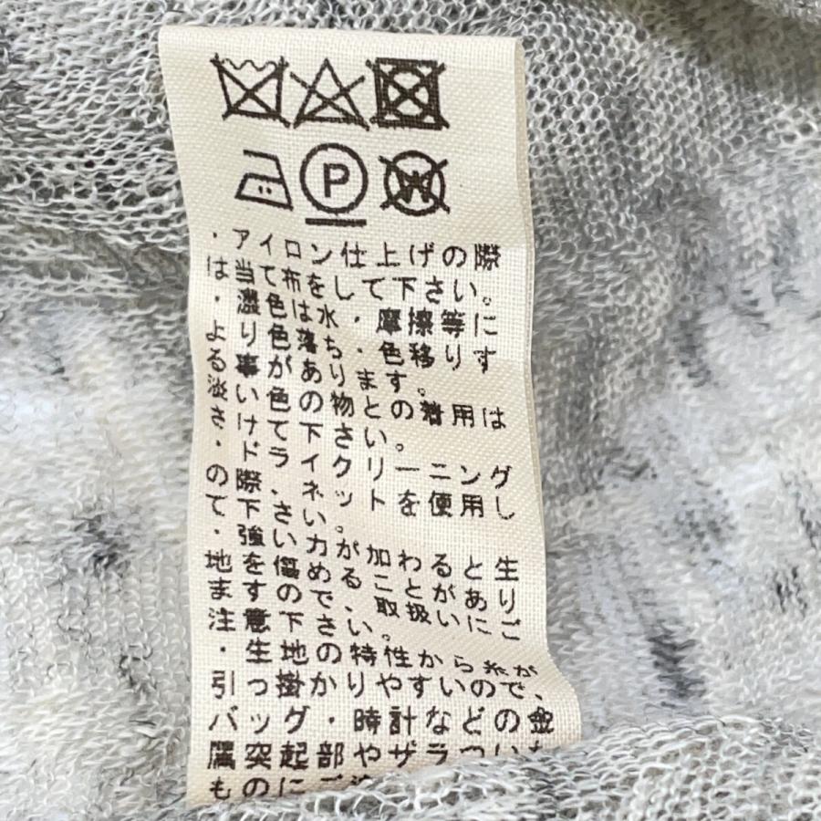 JURGEN LEHL ヨーガンレール グレー リネン 製品縮絨 カーディガン グレー トップス レディース 中古_6