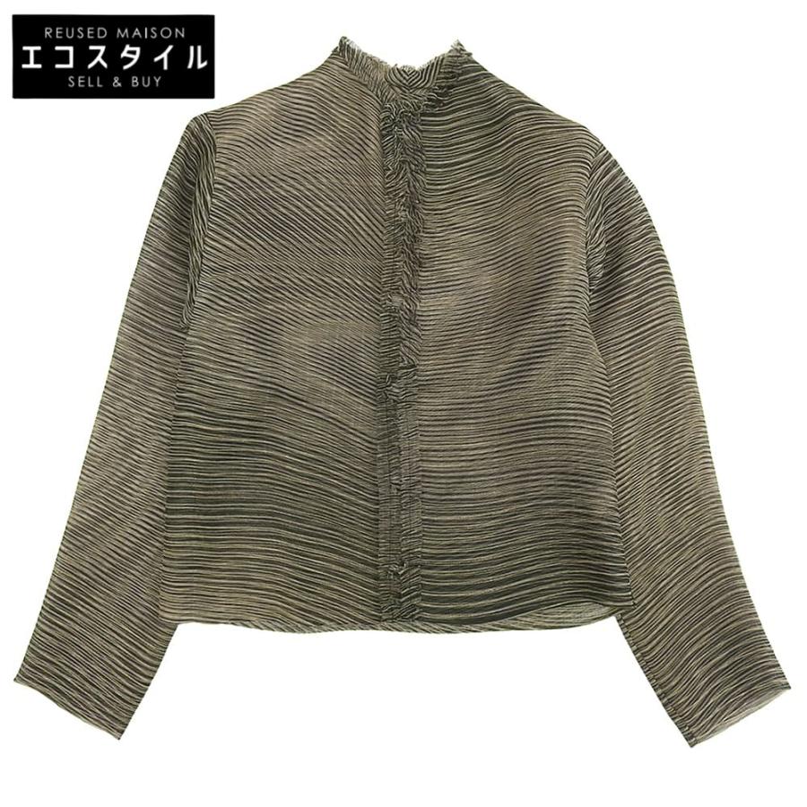 Jurgen Lehl ヨーガンレール シルク100% ボーダー ジャケット