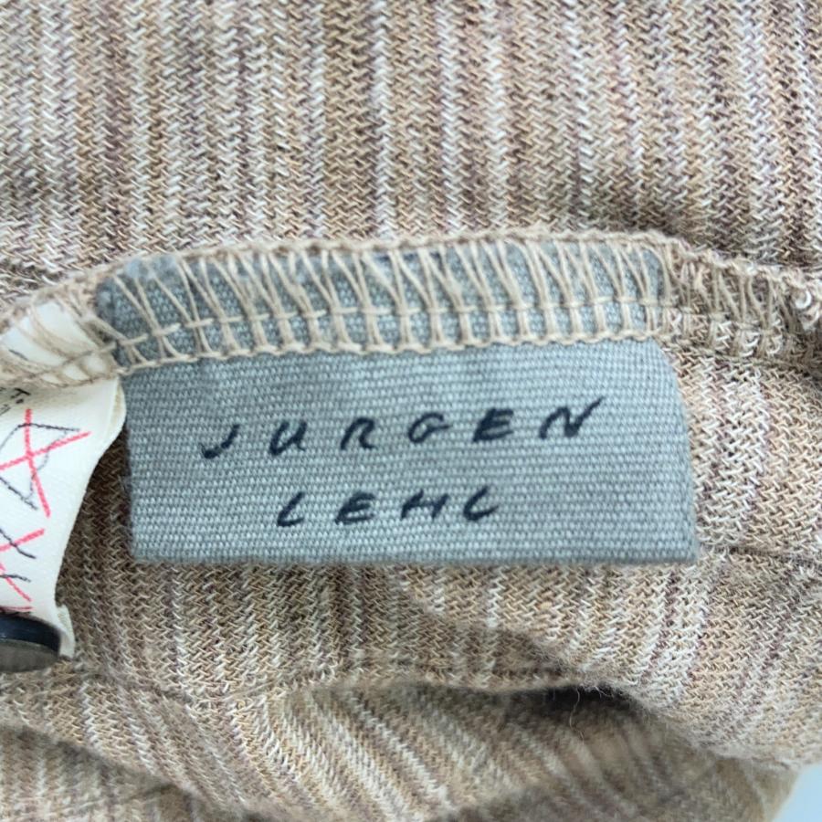 JURGEN LEHL ヨーガンレール ブラウン コットン フリンジ カーディガン