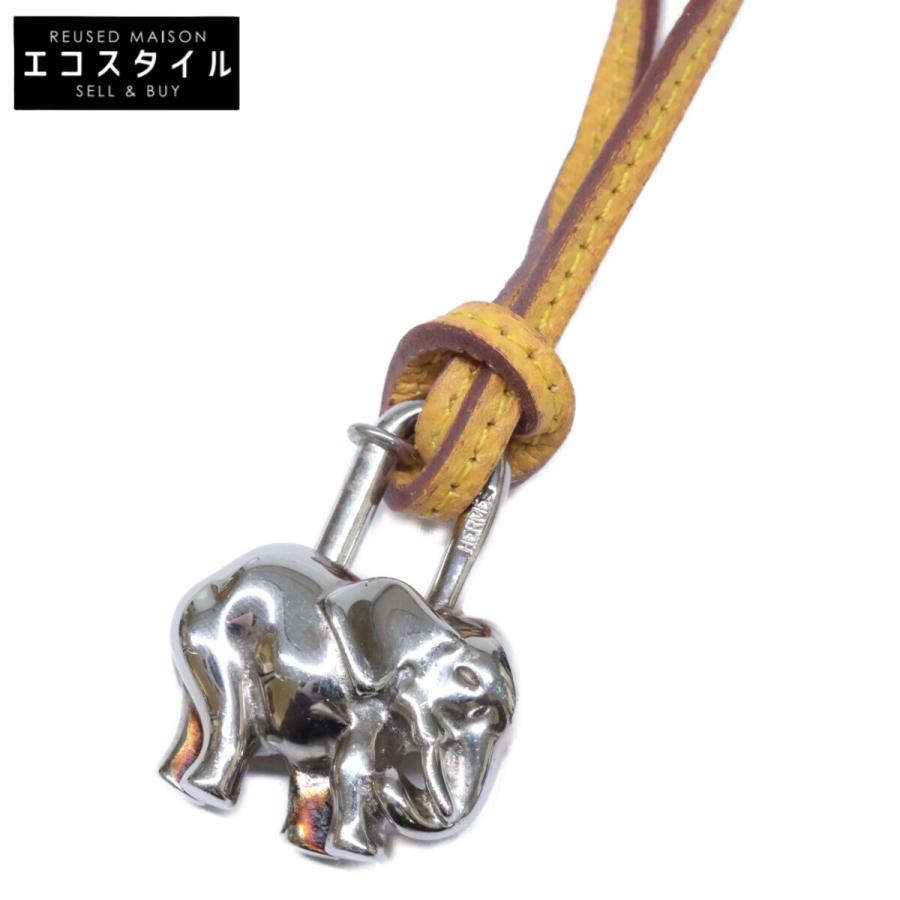 HERMES エルメス SV925 ラ二エール エレファント 嘉手納 ネックレス