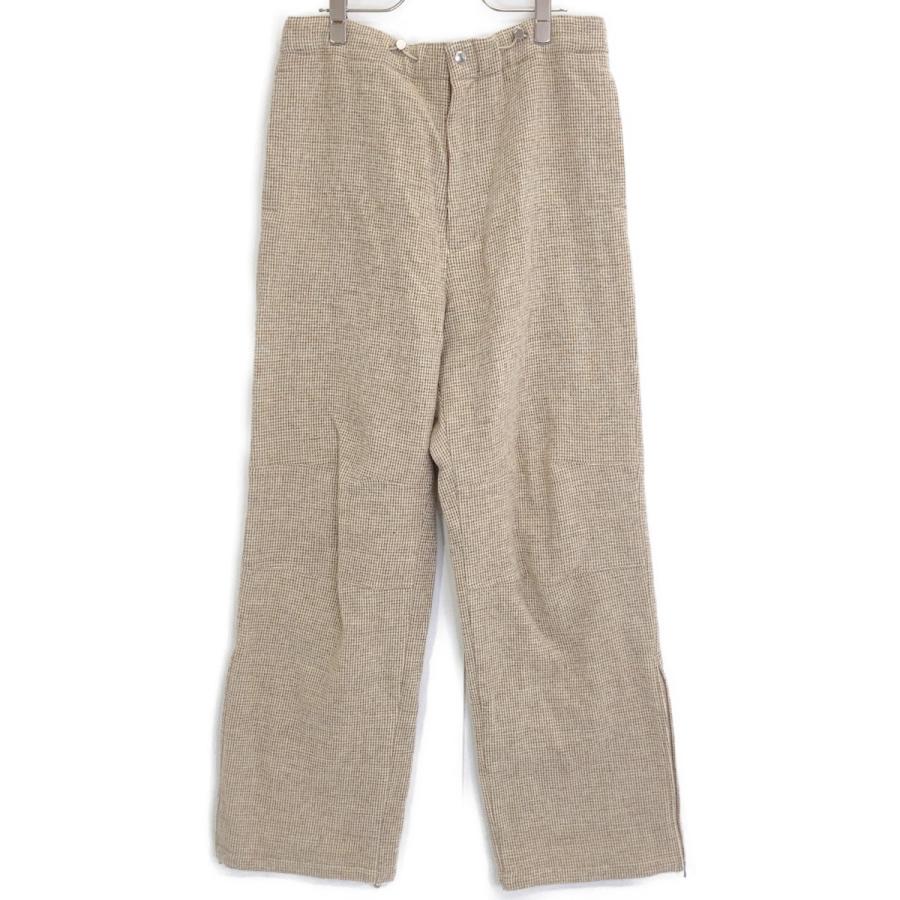 AURALEE（オーラリー） WOOL HAIRLINE LIGHT TWEED OVER PANTS