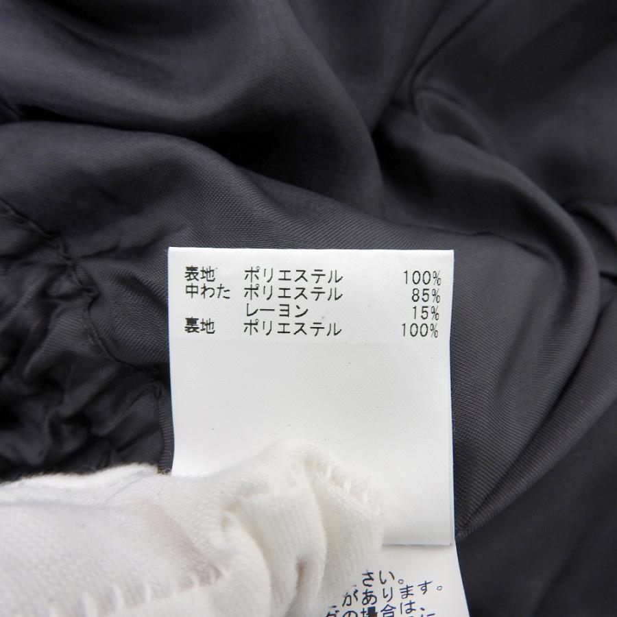 美品 ANAYI アナイ キルティングフード コート レディース 黒 ブラック 36 24年製_4