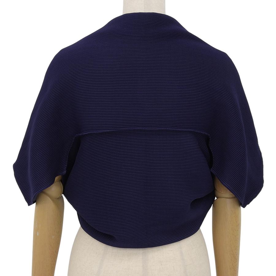 me ISSEY MIYAKE ミーイッセイミヤケ プリーツ加工 ワッフル ボレロ 