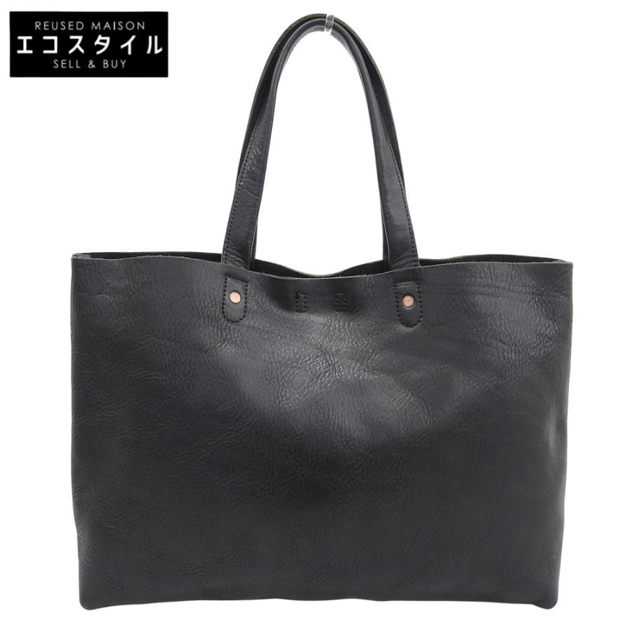 SLOW × BEAMS　Bono Tote　トートバッグ　黒　ブラック　レザー SLOW（スロウ） ×BEAMS レザー ボーノ トートバッグ メンズ 黒